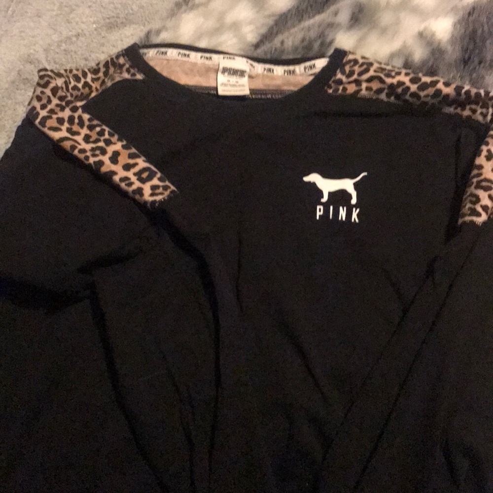Victoria secret pink cheetah top